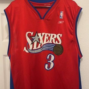 Allen Iverson Philadelphia 76ers Jersey